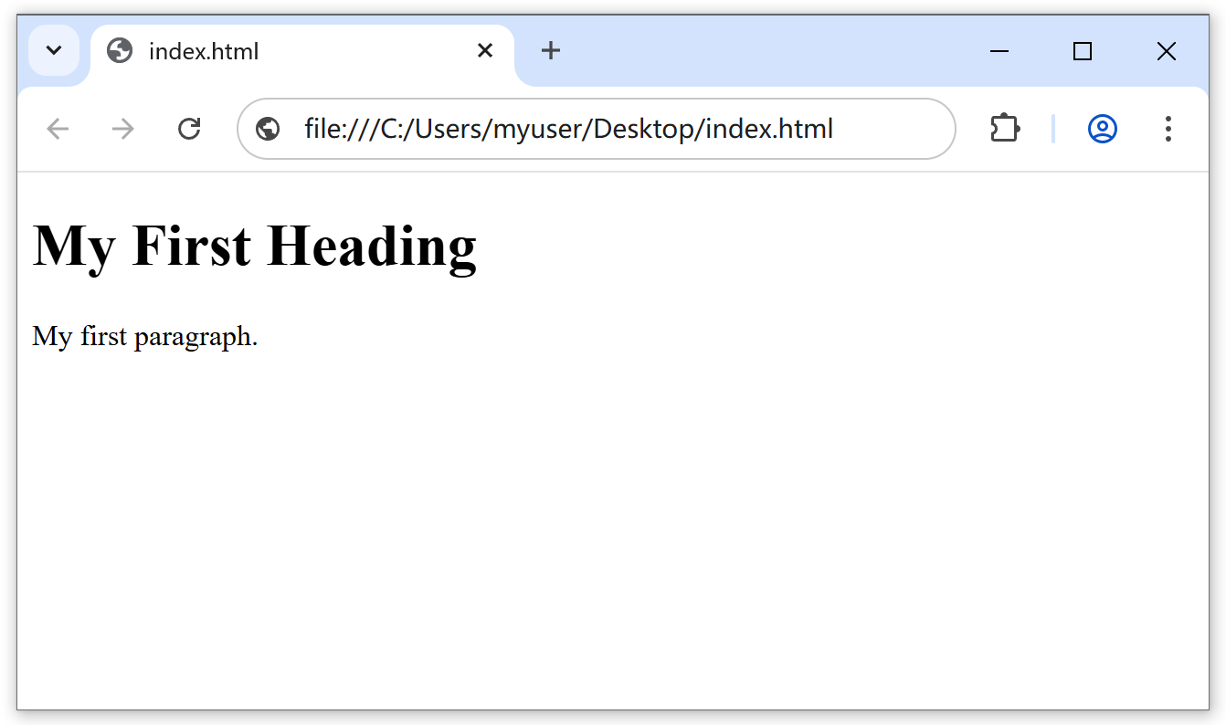 在浏览器中查看
